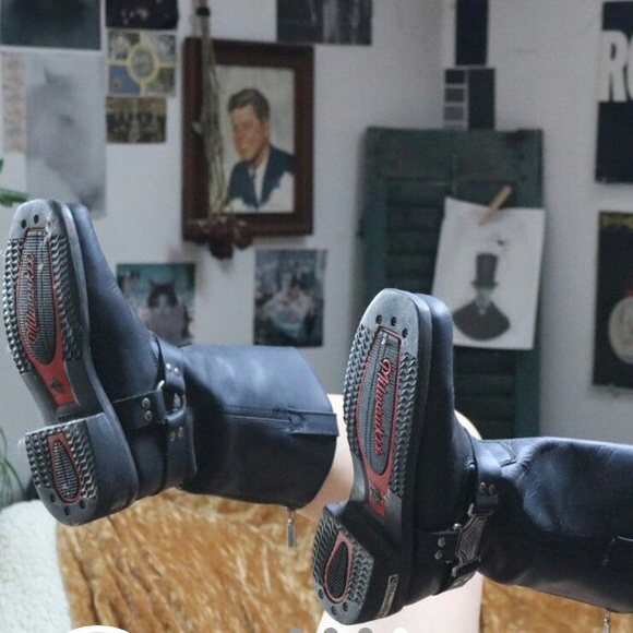 Milwaukee Leather Motorcycle boots - Picture 4 of 4